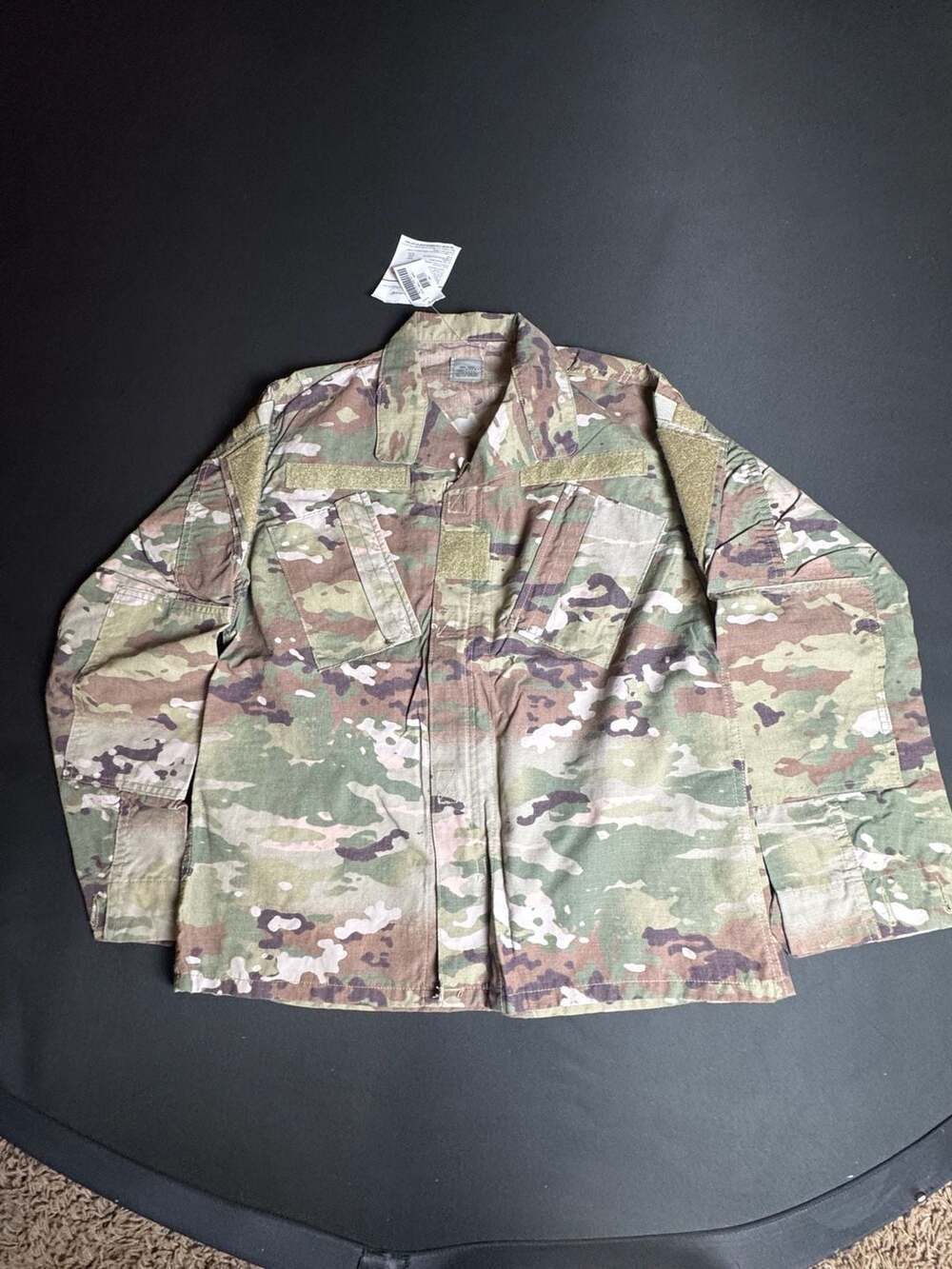 US Army OCP Scorpion W2 Army Combat Uniform Coat Small Short Insect Shield